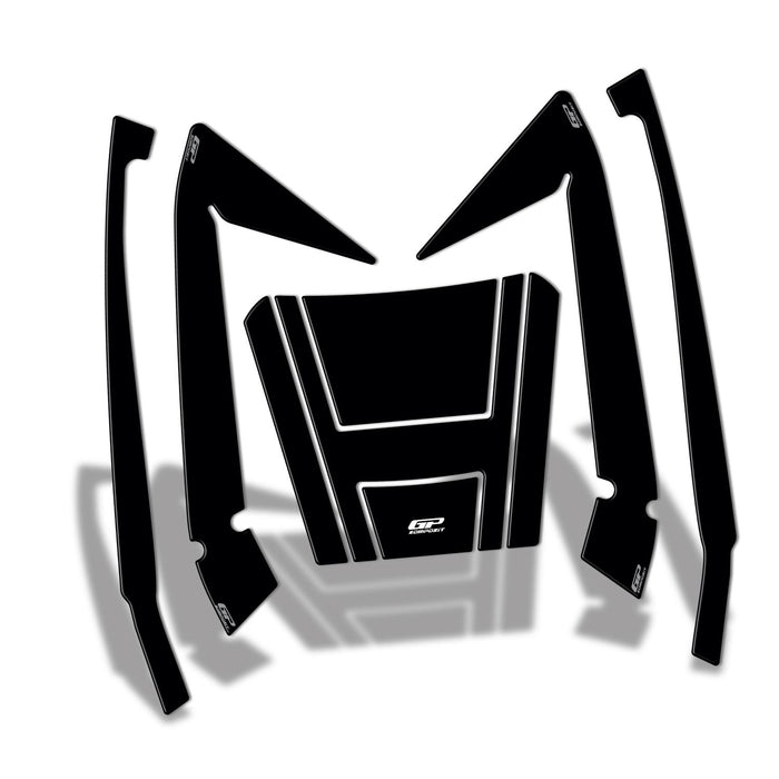 GP Kompozit Top Case Pad Set Black Compatible For Honda Forza 250 / Forza 300 / Forza 350 / NSS300 / NSS350  2018-2025