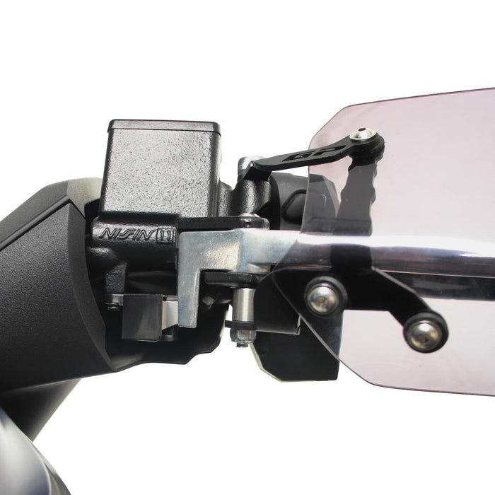 GP Kompozit Handguard Smoked Compatible For Honda Forza 250 / Forza 300 / Forza 350 / NSS300 / NSS350  2018-2025