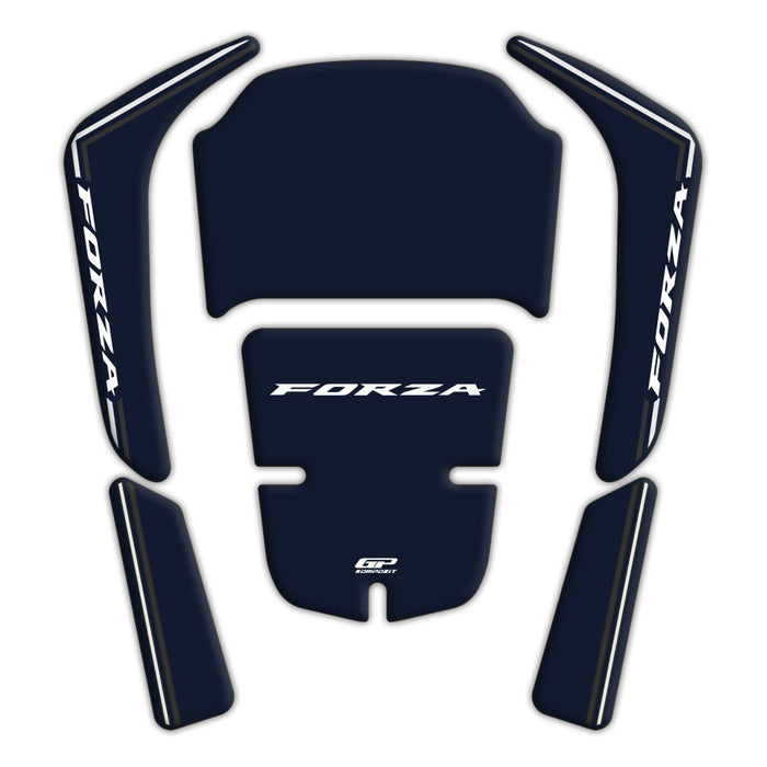 GP Kompozit Tank Pad Navy Blue Compatible For Honda Forza 250 / Forza 300 / Forza 350 / NSS300 / NSS350 2018-2025
