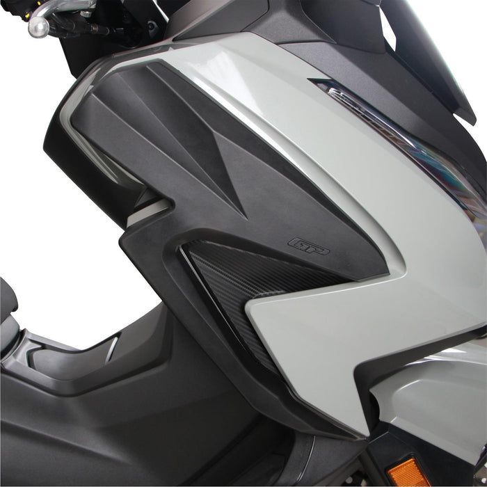 GP Kompozit Protector de carenado negro compatible para Honda Forza 250 / Forza 350 / NSS350 2021-2022