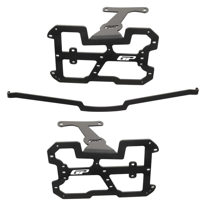 GP Kompozit Side Carrier Pannier Rack Black Compatible For Honda Forza 250 / Forza 350 / NSS350  2021-2025