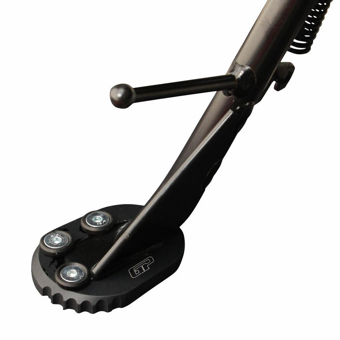 GP Kompozit Kickstand Side Stand Plate Pad Black Compatible For Honda Forza 250 / Forza 350 / NSS350  2023-2025