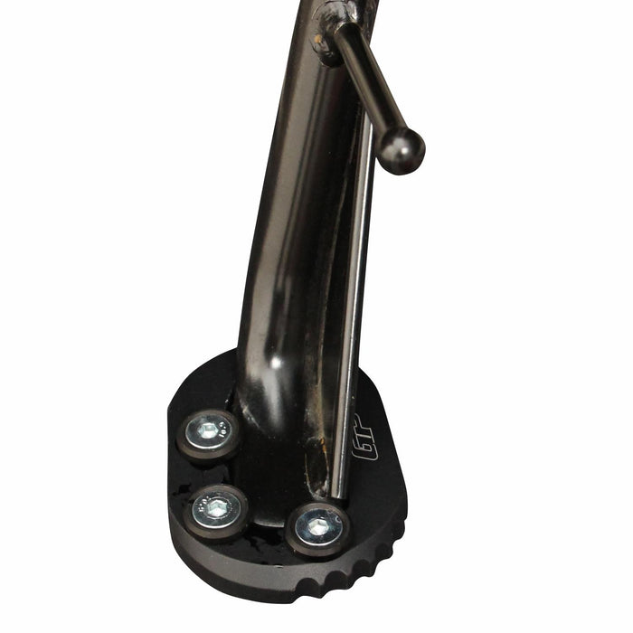 GP Kompozit Kickstand Side Stand Plate Pad Black Compatible For Honda Forza 250 / Forza 350 / NSS350  2023-2025