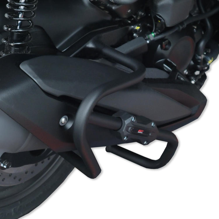 GP Kompozit Exhaust Guard Crash Bar Black Compatible For Honda Forza 250 / Forza 350 / NSS350  2025