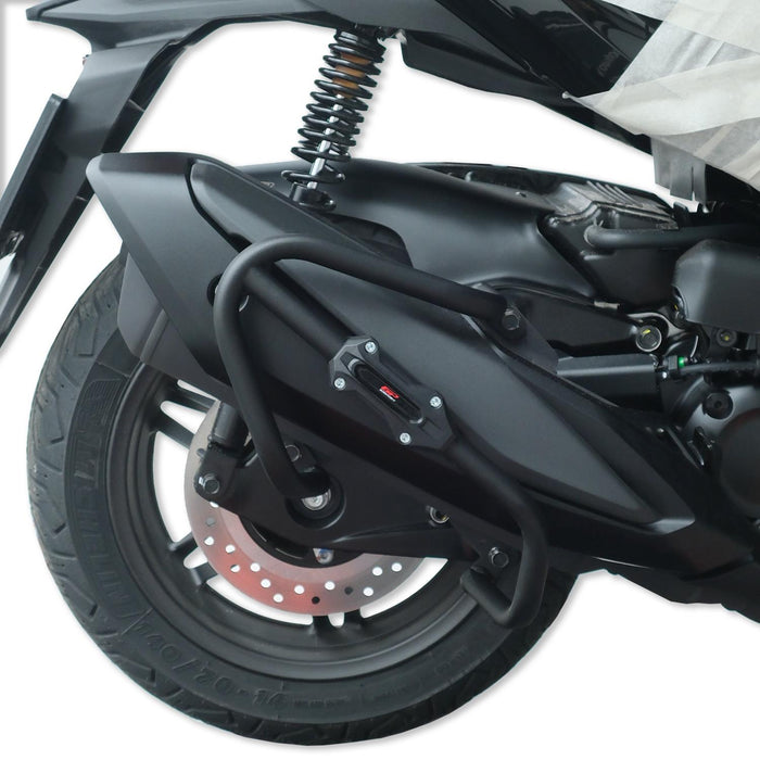 GP Kompozit Exhaust Guard Crash Bar Black Compatible For Honda Forza 250 / Forza 350 / NSS350  2025