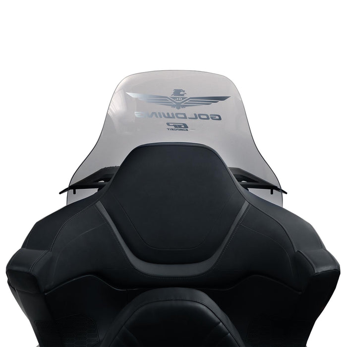 GP Kompozit Rear Windshield Windscreen Smoked Compatible For Honda GL1800 Gold Wing  2018-2023