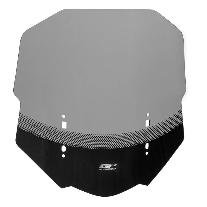 GP Kompozit Bagger de pare-brise sérigraphié fumé compatible pour Honda GL1800 Gold Wing 2018-2023