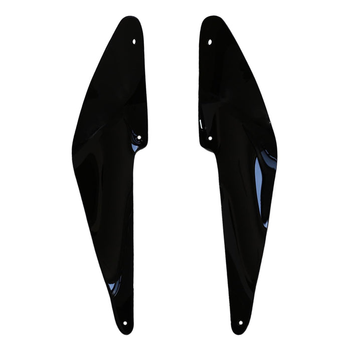 GP Kompozit Deflector de viento negro compatible para Honda NC700D Integra 2012-2013