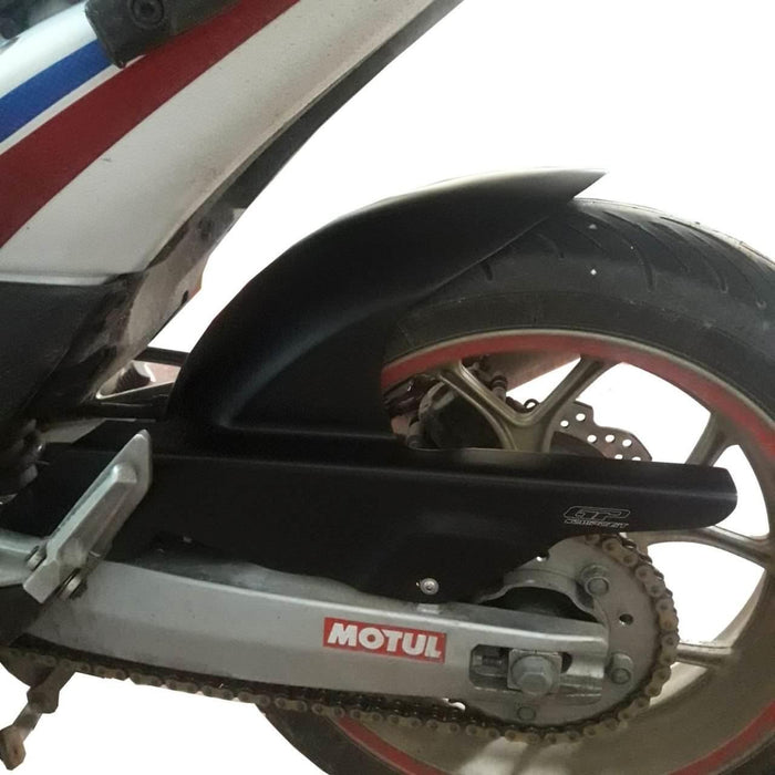 GP Kompozit Garde-boue arrière long noir compatible pour Honda NC700D Integra 2012-2013