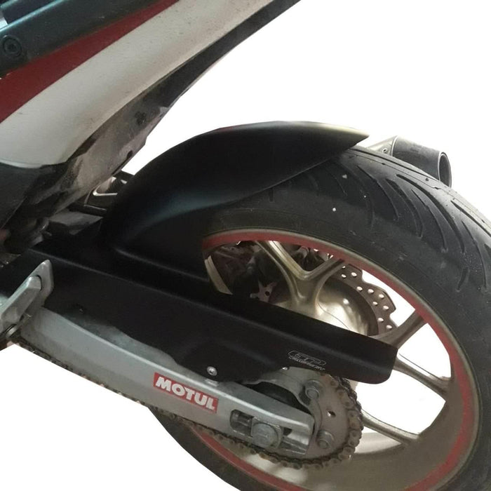 GP Kompozit Garde-boue arrière long noir compatible pour Honda NC700D Integra 2012-2013