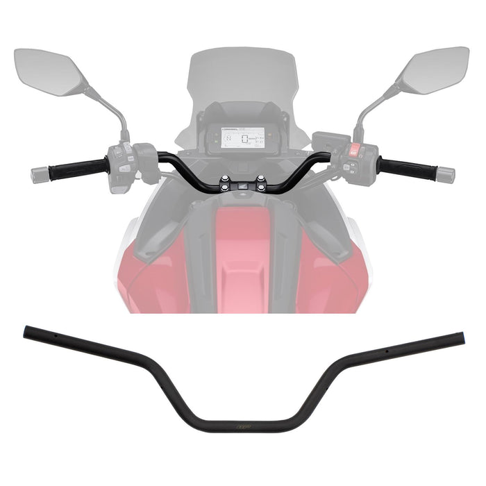 GP Kompozit Universal 22mm Handlebar Black Compatible For Honda NC700X / NC750X