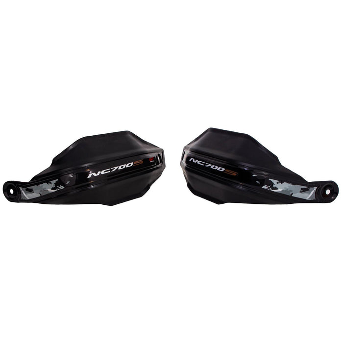 GP Kompozit Plastic Handguard Black Compatible For Honda NC700S  2012-2023