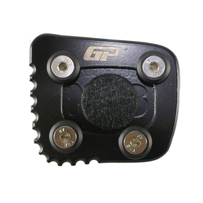 GP Kompozit Extension de béquille latérale noire compatible pour Honda NC700S / NC750S 2012-2020