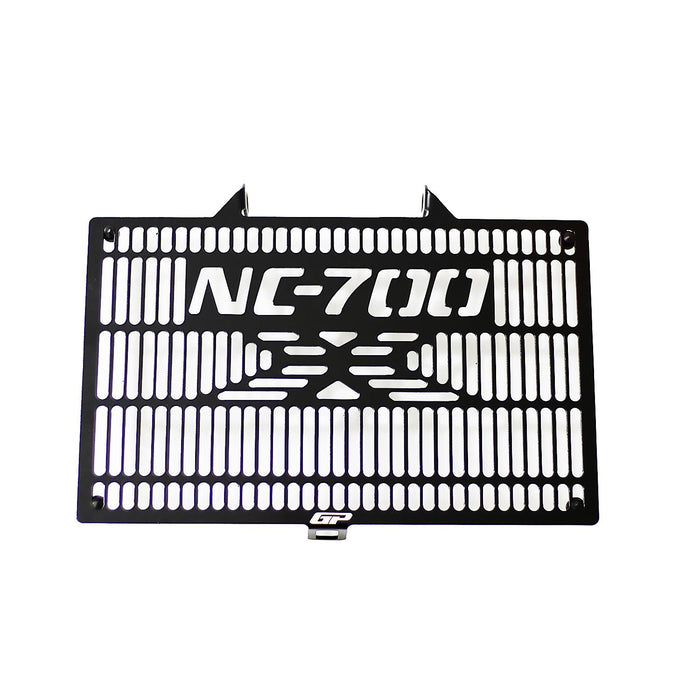 GP Kompozit X Radiator Grille Guard Protector Cover Black Compatible For Honda NC700X  2012-2020