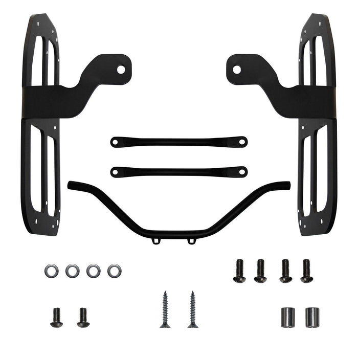 GP Kompozit Side Carrier Pannier Rack Black Compatible For Honda NC700X / NC750X  2015-2020