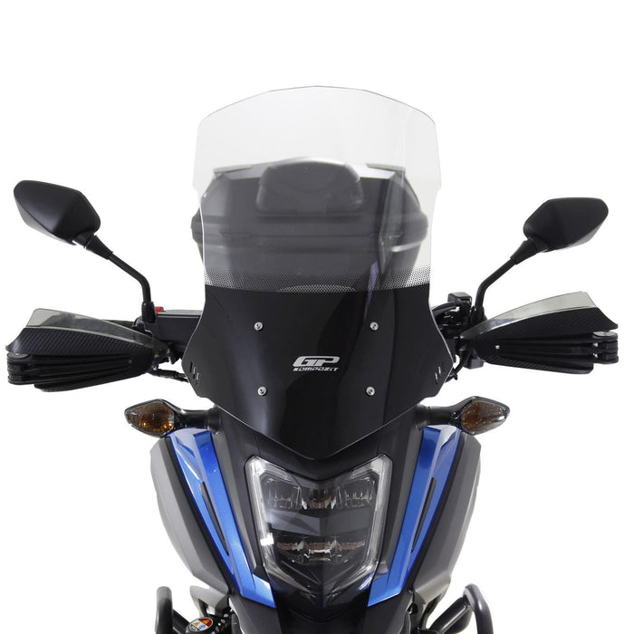 GP Kompozit Pare-brise de tourisme sérigraphié transparent compatible pour Honda NC700X / NC750X 2016-2020