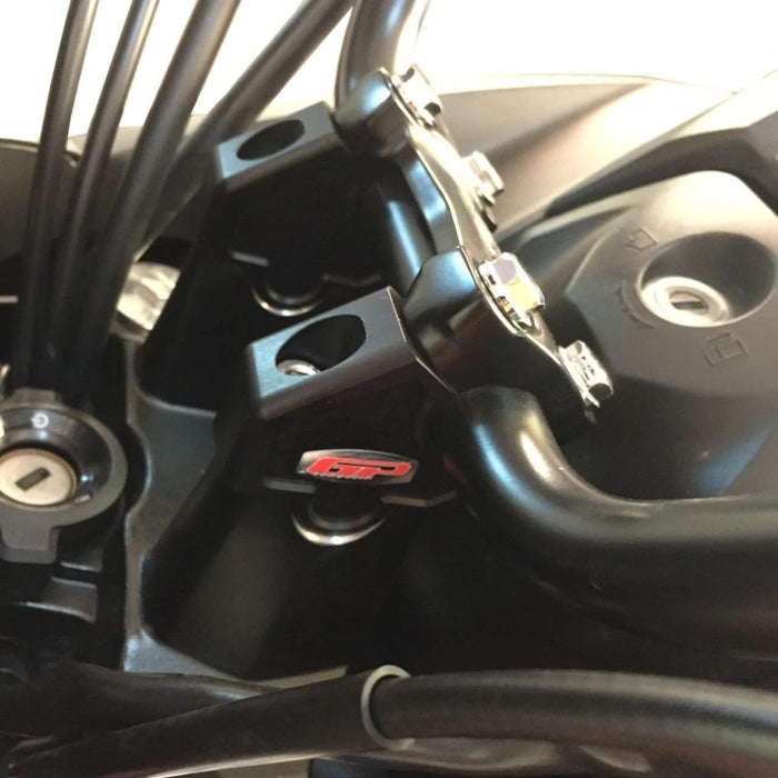 GP Kompozit Handlebar Riser Black Compatible For Honda NC700S / NC750S / NC700X / NC750X  2012-2025