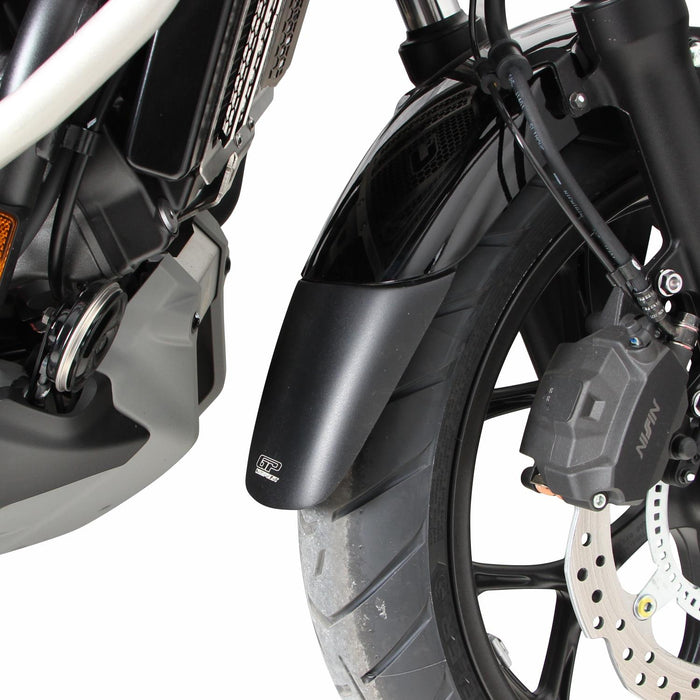 GP Kompozit Front Fender Extender Black Compatible For Honda NC700S / NC750S / NC700X / NC750X  2012-2025