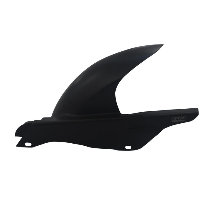 GP Kompozit Chain Guard Long Rear Fender Mudguard Black Compatible For Honda NC700S / NC750S / NC700X / NC750X 2012-2025