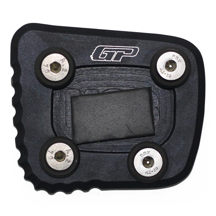 GP Kompozit Soporte lateral de expansión negro compatible para Honda NC750D Integra 2014-2020