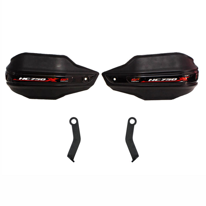 GP Kompozit Plastic Handguard Black Compatible For Honda NC750X 2012-2025