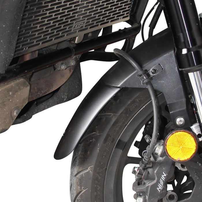 GP Kompozit Front Fender Extender Black Compatible For Honda NT1100  2022-2023