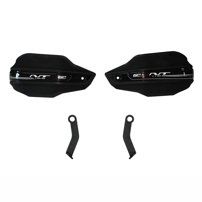 GP Kompozit Protège-mains en plastique noir compatible pour Honda NT1100 2022-2023