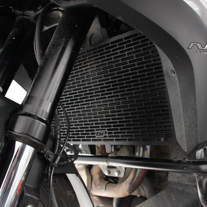GP Kompozit Protection de radiateur noire compatible pour Honda NT1100 2022-2023