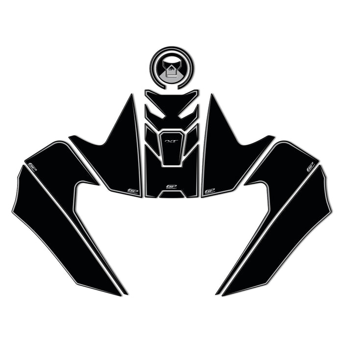 GP Kompozit Tank Pad Black Compatible For Honda NT1100  2022-2024