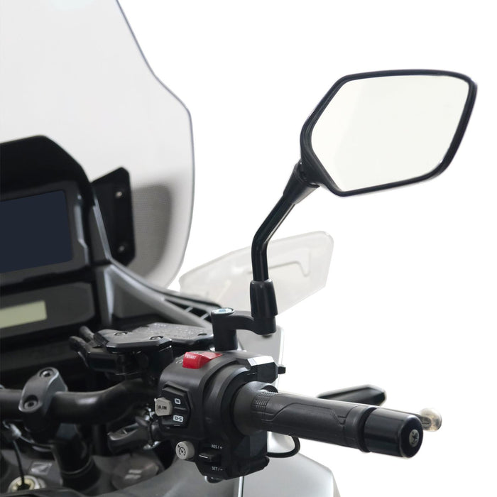 GP Kompozit Mirror Riser Extenders Black Compatible For Honda NT1100  2022-2025