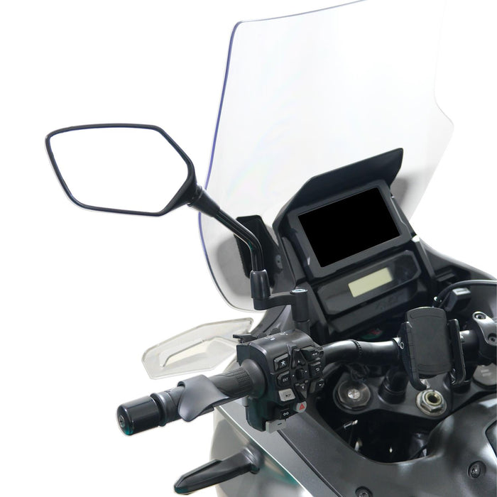 GP Kompozit Mirror Riser Extenders Black Compatible For Honda NT1100  2022-2025