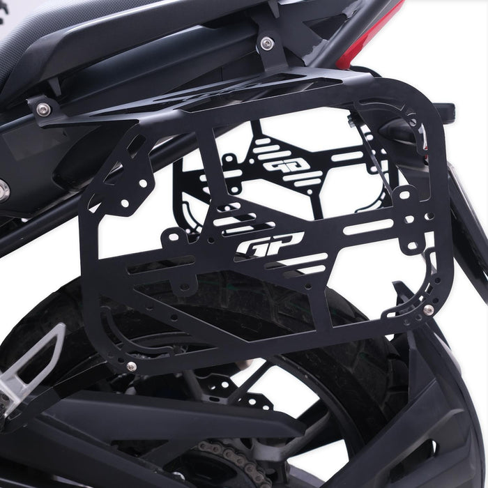 GP Kompozit Rear Luggage Rack and Side Carrier Pannier Black Compatible For Honda NX500  2025