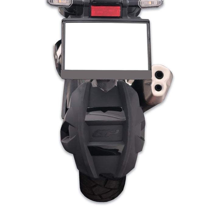 GP Kompozit Rear Wheel Fender Hugger Black Compatible For Honda NX500  2025