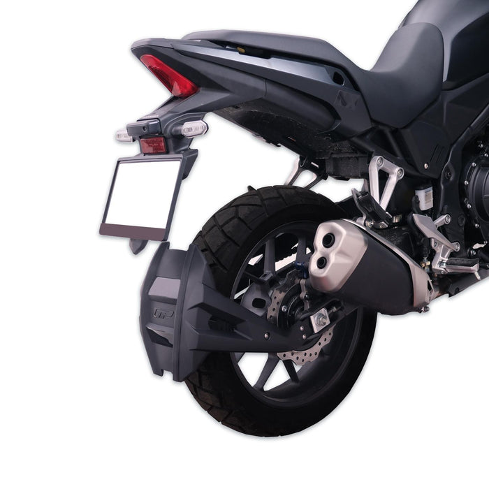 GP Kompozit Rear Wheel Fender Hugger Black Compatible For Honda NX500  2025