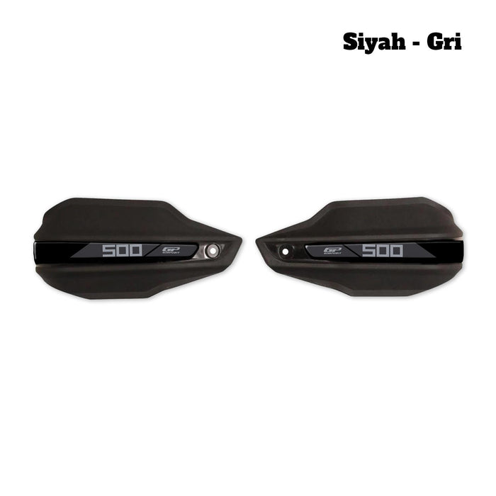 GP Kompozit Handguard Black Compatible For Honda NX500  2025