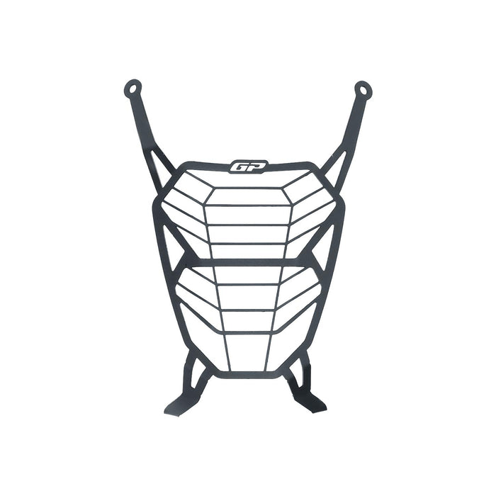 GP Kompozit Headlight Grille Protector Black Compatible For Honda NX500  2025