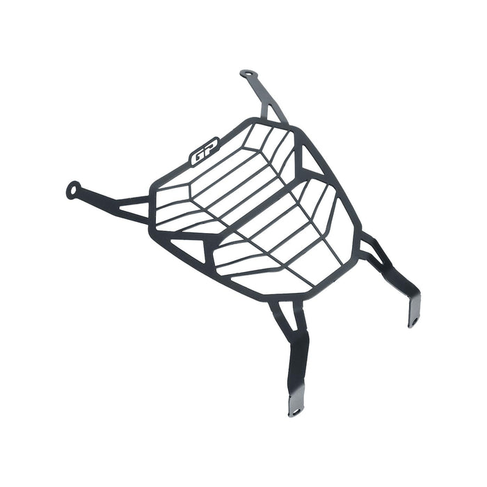 GP Kompozit Headlight Grille Protector Black Compatible For Honda NX500  2025