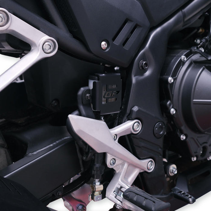 GP Kompozit Brake Fluid Reserve Protector Guard Black Compatible For Honda NX500  2025