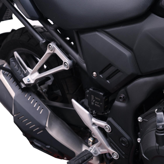 GP Kompozit Brake Fluid Reserve Protector Guard Black Compatible For Honda NX500  2025