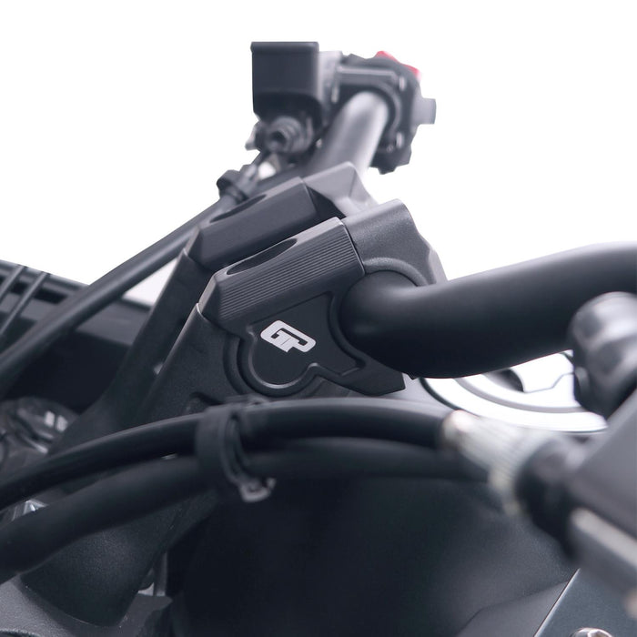 GP Kompozit Handlebar Riser Black Compatible For Honda NX500  2025