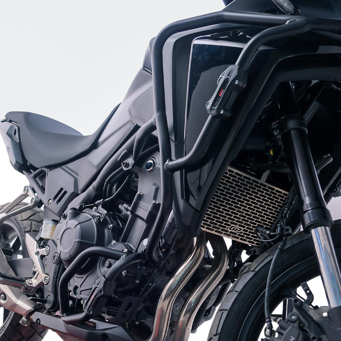 GP Kompozit Engine Protector Crash Bars Black Compatible For Honda NX500  2025
