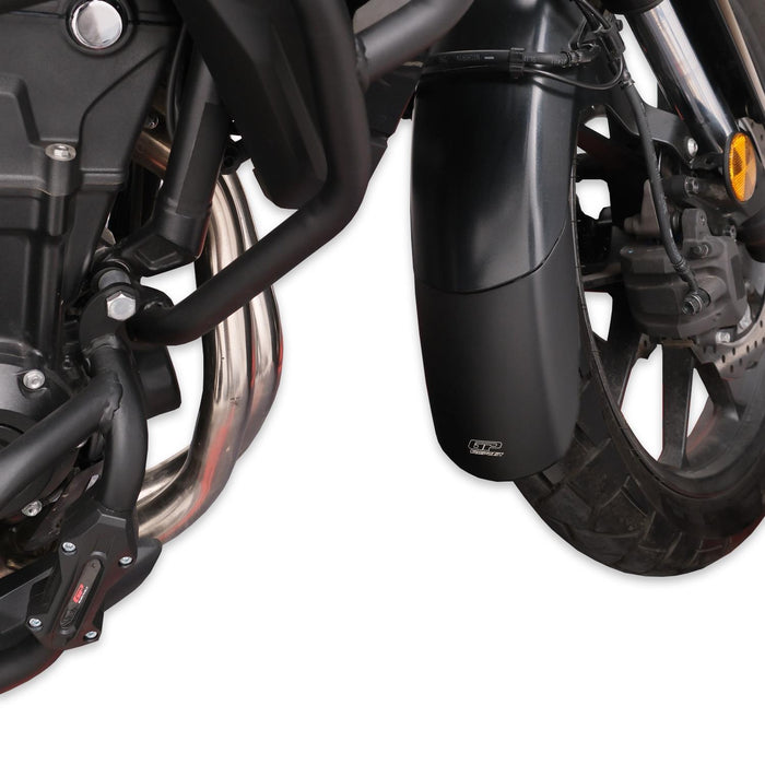 GP Kompozit Front Fender Extender Black Compatible For Honda NX500  2025