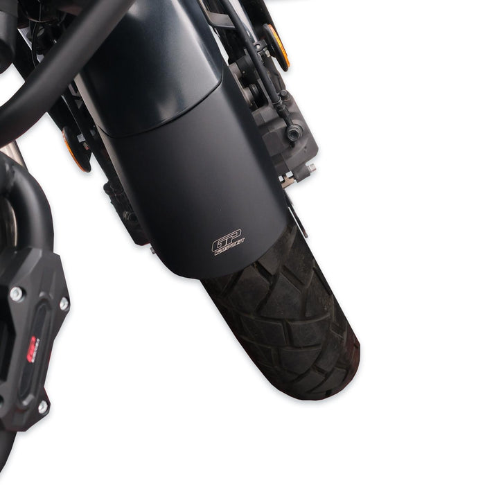 GP Kompozit Front Fender Extender Black Compatible For Honda NX500  2025