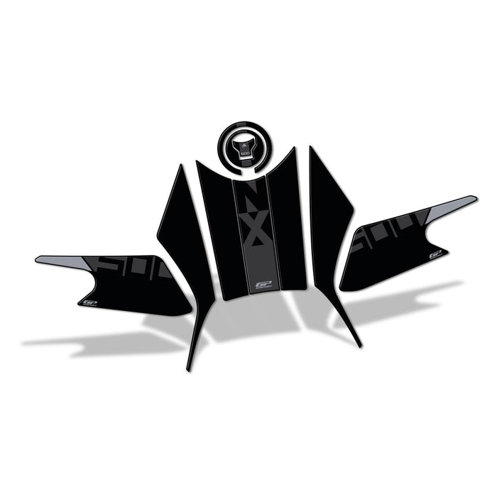 GP Kompozit Tank Pad Set Black-Gray Compatible For NX500  2025