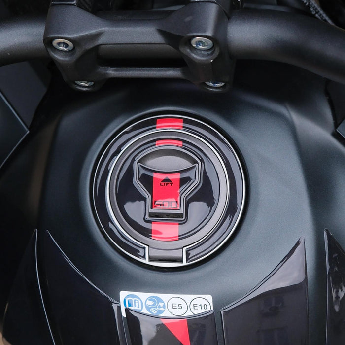 GP Kompozit Tank Pad Set Black-Red Compatible For NX500  2025