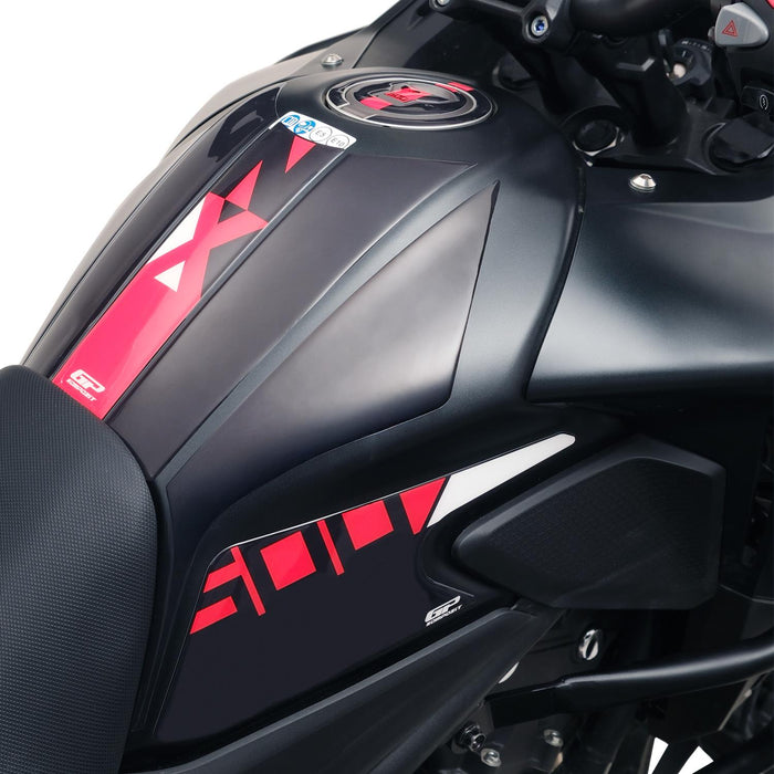 GP Kompozit Tank Pad Set Black-Red Compatible For NX500  2025