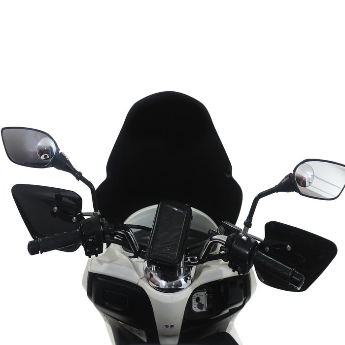 GP Kompozit Windshield Windscreen Black Compatible For Honda PCX125 / PCX150  2011-2013