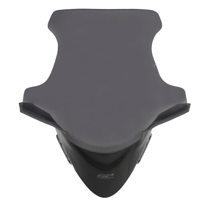 GP Kompozit Pare-brise avec protège-mains fumé compatible pour Honda PCX125 / PCX150 2014-2017