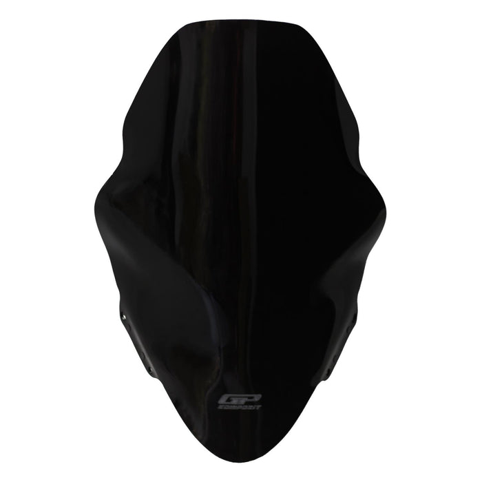 GP Kompozit Pare-brise noir compatible pour Honda PCX125 / PCX150 2014-2017