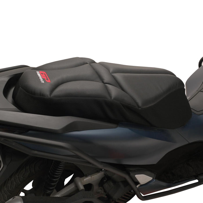 GP Kompozit Motorcycle Seated Cover Protector Waterproof Black Compatible For Honda PCX125 / PCX150  2014-2025